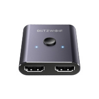 BlitzWolf BW-HDC2 HDMI 2x1, 4K Switch Box HDMI Switch Grau