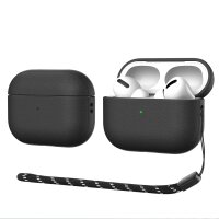 Plen Hülle für AirPods Pro 2 / AirPods Pro 1 Kopfhörerhülle Schwarz