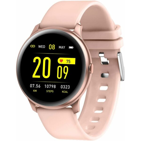 Maxcom Smartwatch Fit FW32 Neon Schlafüberwachung, Cardio, wasserdicht rosa