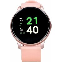 Maxcom Smartwatch Fit FW32 Neon Schlafüberwachung, Cardio, wasserdicht rosa