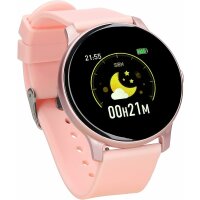 Maxcom Smartwatch Fit FW32 Neon Schlafüberwachung, Cardio, wasserdicht rosa