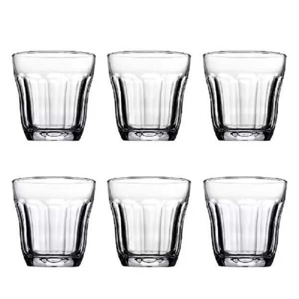 Pasabahce 6-Teilig Likörglas Likör Bardagi Glaskelche Cordial & Likör Extra Mini-Gläser 100ML Transparent