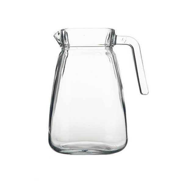 Pasabahce 43028 Krug Kareffe CARRE, 1.8 Liter, Glas, transparent, 1 Stück