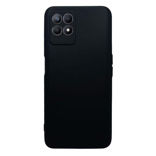 Silikon Hülle Basic kompatibel mit Xiaomi Redmi 9A / 9i Case TPU Soft Handy Cover Schutz Schwarz