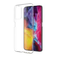 Silikon Hülle Basic kompatibel mit Oppo A98 5G TPU Soft Handy Cover Schutz Transparent