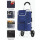 56 L Einkauf Trolley Einkaufswagen Shopping Trolley Tasche Aluminium Stabil Blau