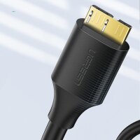 Ugreen Kabel USB-A - Micro USB-B 3.0 5Gb/s  schwarz (US130)