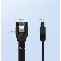 Ugreen SATA 3.0 Kabel 0,5m schwarz (US217)