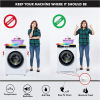 4x Stoß-Geräuschunterdrückende Unterstützt Waschmaschine und Trockner