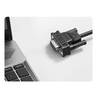 Ugreen Kabel Adapterkabel VGA (männlich) - HDMI (weiblich) 0,15m schwarz (CM513)