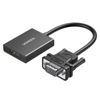 Ugreen Kabel Adapterkabel VGA (männlich) - HDMI...