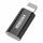 KAKU Adapter KSC-559 Chenxing - Micro USB auf iPhone-Anschluss Kabel-Adapter Schwarz
