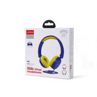 Joyroom On-Ear-Kopfhörer 3,5 mm Miniklinke für Kinder Kinder blau (JR-HC1 blau)