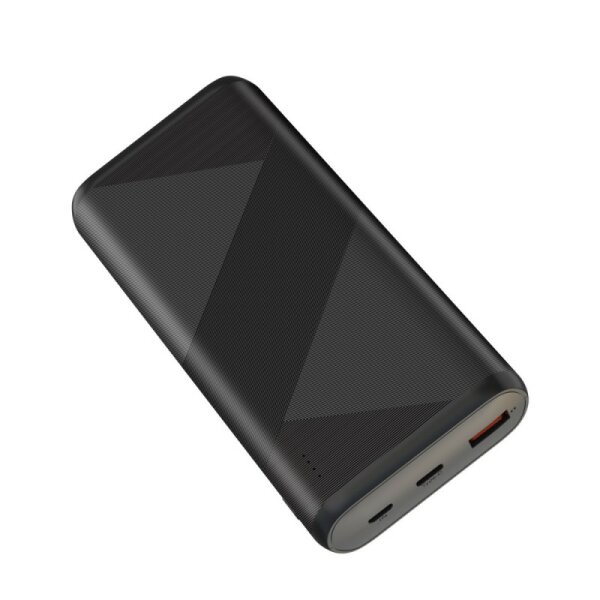 XO Powerbank PR150 20000mAh QC18W PD 20W, schwarz