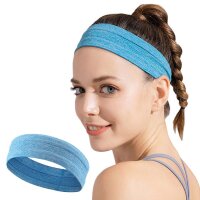 Elastisches Stoffstirnband für Lauffitness in verschiedenen Farben