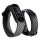 Silikonarmband Xiaomi Mi Band 7 Ersatz-Silikon-Armband Carbon Schwarz