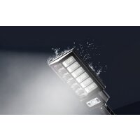 Superfire FF7-B Solarlampe , 28W, 2400mAH Außenbeleuchtung Bewegungsmelder Schwarz