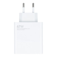 Xiaomi MDY-12-EH Original Wand-Ladegerät 67W Schnell-Ladegerät Handyladegerät Weiß