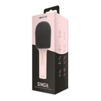 Forever Bluetooth-Mikrofon mit Lautsprecher BMS-500 rosa