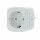 Forever Light Smart Plug WiFi 240V 16A kompatibel mit Amazon Alexa und google Home Weiß