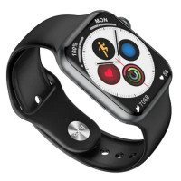 HOCO Smartwatch / Smartwatch Y1 Pro Smart Sport (Anrufe von der Uhr möglich) schwarz