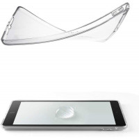 Slim Case Cover kompatibel mit Samsung Galaxy Tab S9 Ultra / S8 Ultra Flexible Silikonhülle Transparent