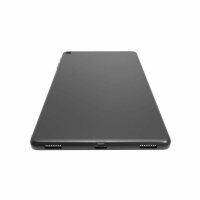 Slim Case Cover kompatibel mit Samsung Galaxy Tab S9 Plus Flexible Silikonhülle Schwarz