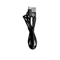 FORCELL Kabel USB auf Micro 2,4A C321 TUBA schwarz 1 Meter