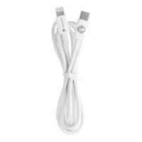 FORCELL Kabel Typ C zu Lightning 8-polig Power Delivery PD20W C291 TUBA weiß 1 Meter