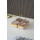 Schalenset 4/6 Fächer mit Deckel und Ständer Cerezlik Servierschale Knabberschale aus Glas