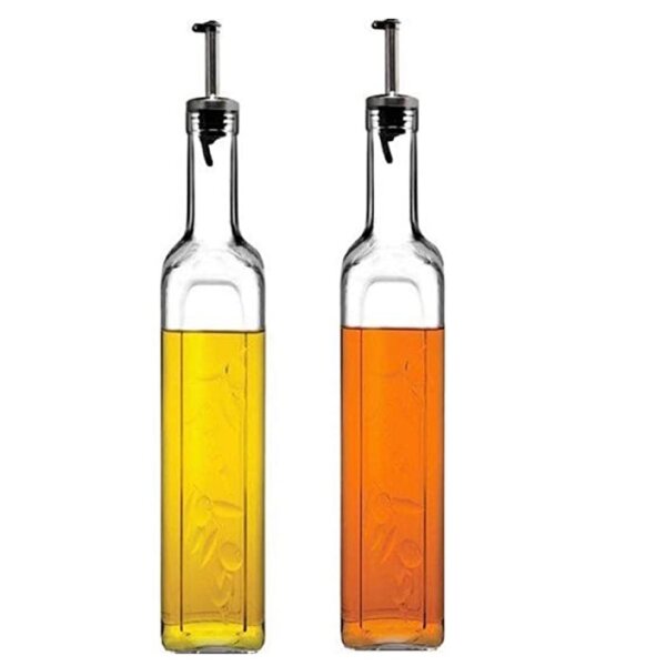 Serviergeschirr Öl & Essig aus Glas - 1000ml