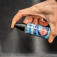 FLAVOUR BOMB Blaubeere - Autoduft mit Blaubeere Geruch - Premium Lufterfrischer für den Auto-Innenraum, neutralisiert unangenehme Gerüche im Auto, hochergiebig, Pumpsprühflasche, 50ml