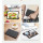 Hartschale mit Smart Sleep und integrierter Standfunktion Etui Schutz Hülle Tasche Cover kompatibel mit Google Pixel Tablet schwarz
