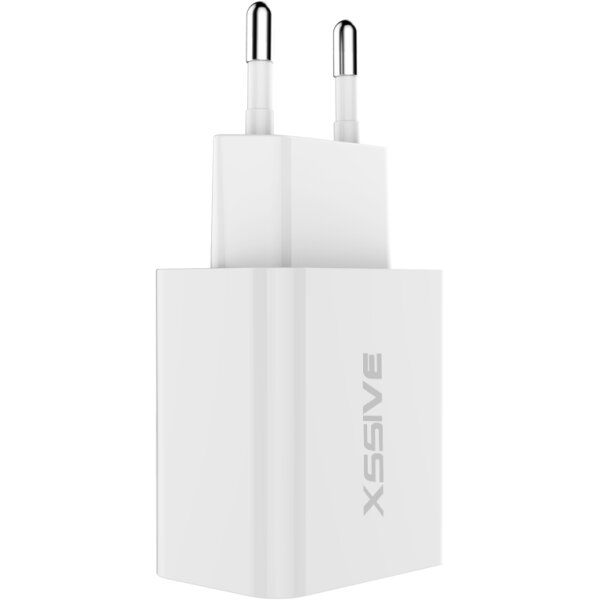 Dual Port Wandladegerät 18W, Schnelladung 3A USB-A & USB-C