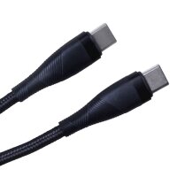 Maxlife MXUC-08 Kabel USB-C - USB-C 1,0 m 100W schwarz nylon