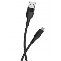 Maxlife MXUC-07 Kabel USB - microUSB 1,0 m 2,4A schwarz...