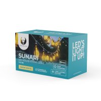 SUNARI Solar-Stringlaternen LED FLS-86 30LED 6,5m 600mAh Li-Ion Forever Light