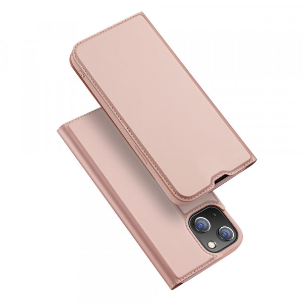 Skin Pro Wallet Case kompatibel mit iPhone 15 Pro Max Rose