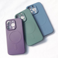 Silikonhülle Cover MagSafe kompatibel mit iPhone 15...