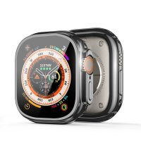 Watch Ultra Gehäuse 49 mm flexibles Smartwatch-Gehäuse schwarz