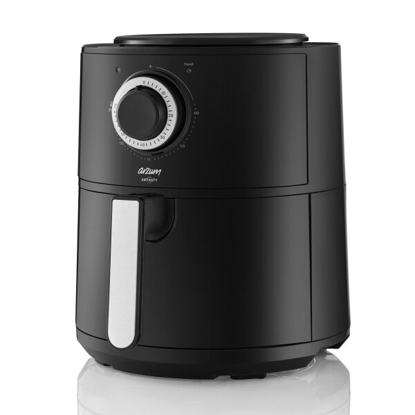 Arzum AR2062-G Airtasty Heißluftfritteuse Air Fryer Herausnehmbarer Korb Schwarz