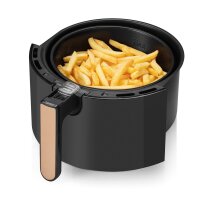 Arzum AR2062-G Airtasty Heißluftfritteuse Air Fryer Herausnehmbarer Korb Schwarz