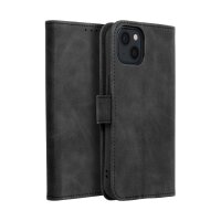 Tasche Holster TENDER Buch Schutzhülle Magnet Standfunktion Hülle kompatibel mit Samsung Galaxy A54 Schwarz