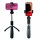 XO SS08 Selfie-Stick Handyhalterung und Bluetooth-Stativ 68cm Schwarz