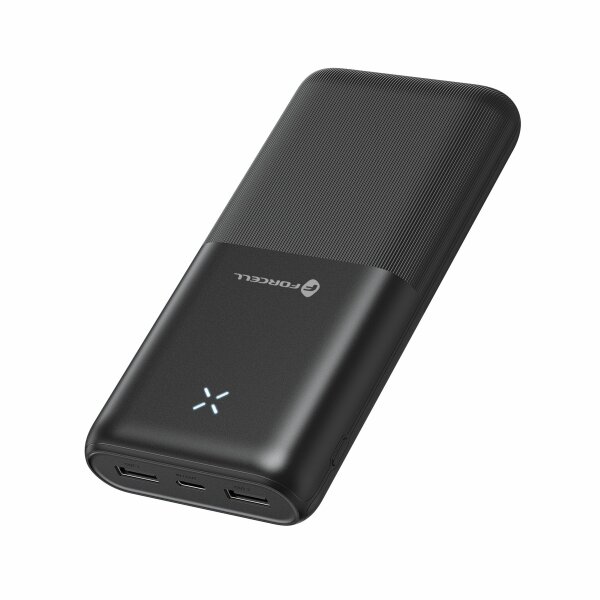 FORCELL Powerbank F-Energy S20k1 20000mah inkl. USB-A zu USB-C Externer Akku