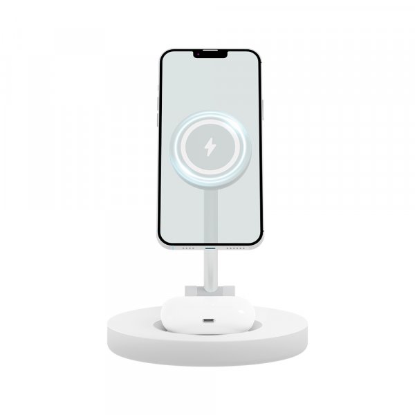 Forever CORE MagSecure 2in1 wireless charger MSF-210 15W+5W