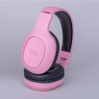 Forever MUSSIO kabellose Kopfhörer Wireless Headset BTH-505 On-Ear Pink