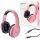 Forever MUSSIO kabellose Kopfhörer Wireless Headset BTH-505 On-Ear Pink