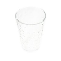 Almina 6er Set Teegläser Trinkglas Saftglas Wassergläser-Set aus Glas transparent