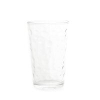 Almina 6er Set Teegläser Trinkglas Saftglas Wassergläser-Set aus Glas transparent